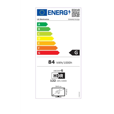 LG 55" 55NANO763QA 4K UHD NanoCell Smart LED TV