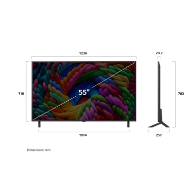 LG 55" 55NANO90A3B 4K UHD AI Smart NanoCell TV