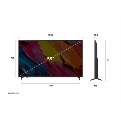 LG 55" 55QNED70A6A 4K UHD AI Smart QNED TV