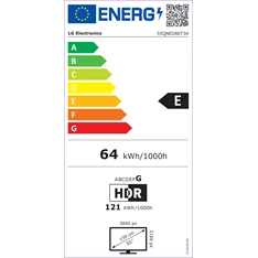 LG 55" 55QNED80T3A 4K UHD HDR Smart QNED TV
