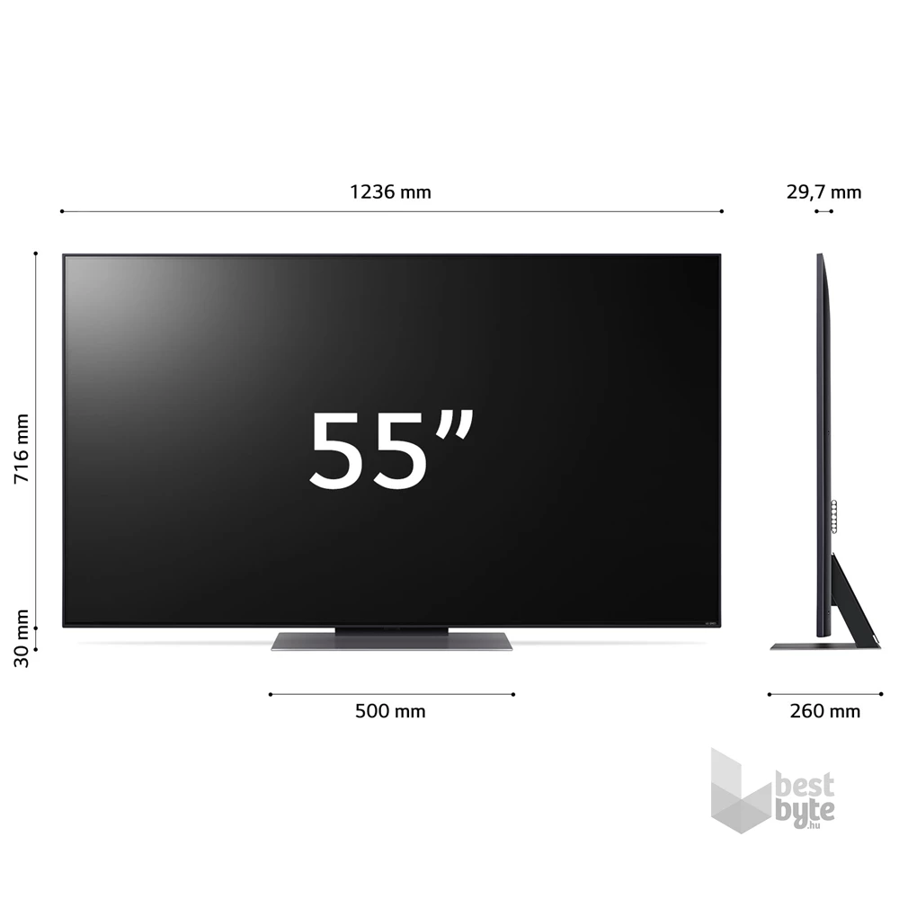 LG 55" 55QNED813RE 4K UHD QNED TV