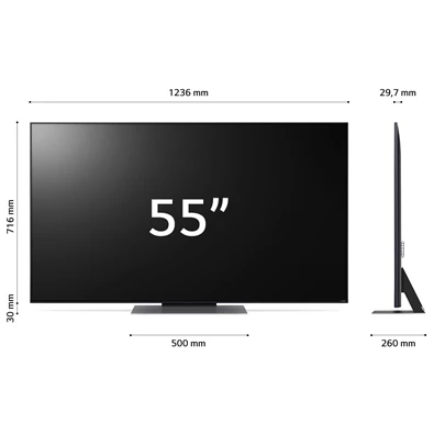 LG 55" 55QNED813RE 4K UHD QNED TV