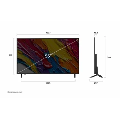 LG 55" 55QNED82A3B 4K UHD AI Smart QNED TV