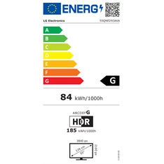 LG 55" 55QNED93A6A 4K UHD AI Smart Gamer QNED evo MiniLED TV