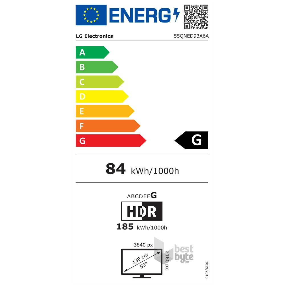 LG 55" 55QNED93A6A 4K UHD AI Smart Gamer QNED evo MiniLED TV