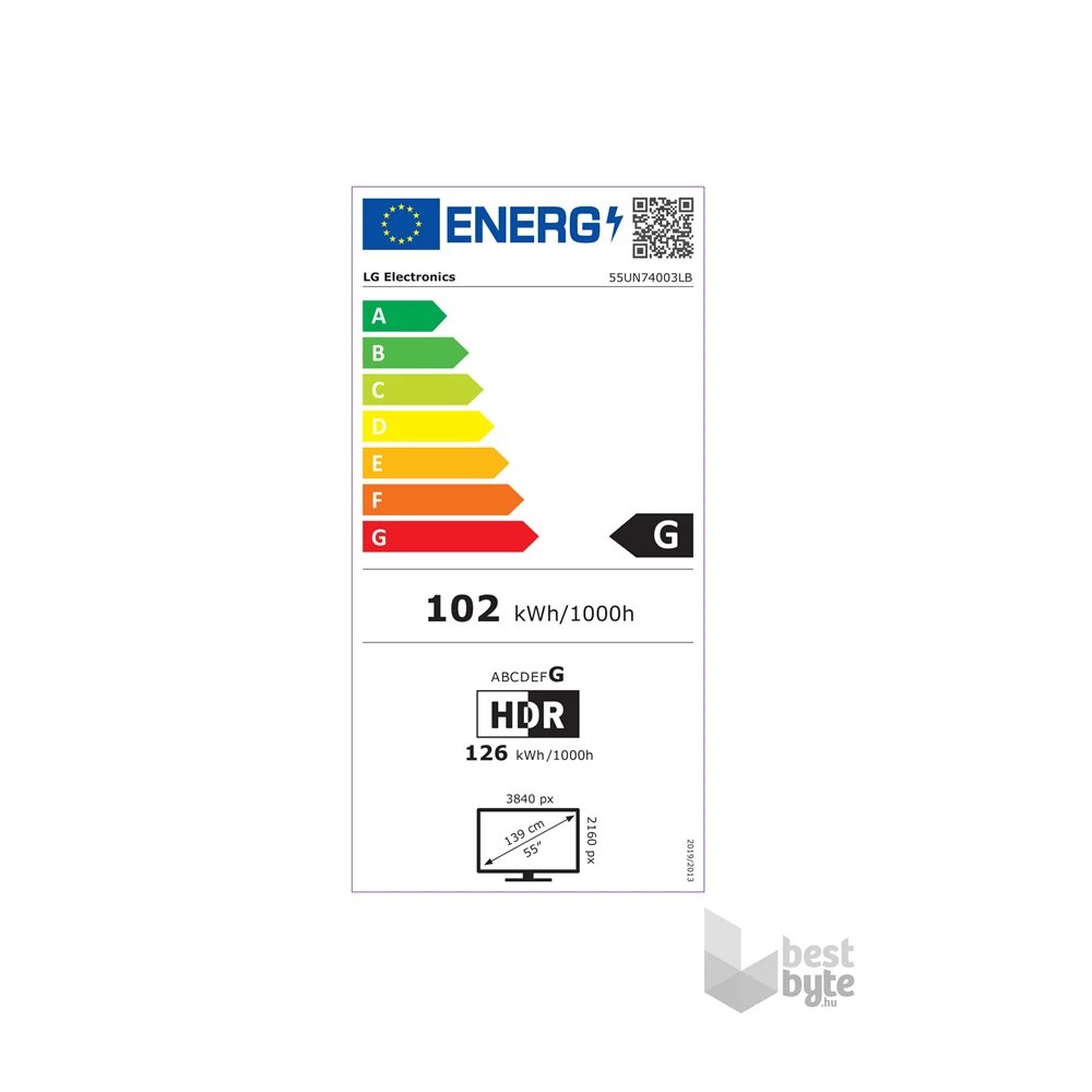LG 55" 55UN74003LB 4K UHD Smart LED TV