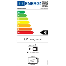 LG 55" 55UR781C0LK 4K UHD Smart LED TV