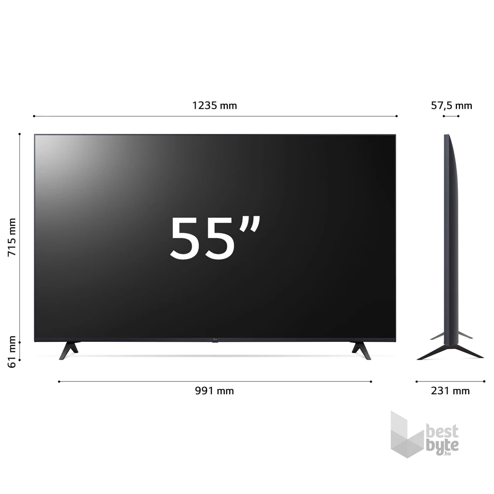LG 55" 55UR80003LJ 4K UHD Smart LED TV