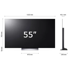 LG 55" OLED55C31LA 4K UHD OLED evo TV (Újracsomagolt)