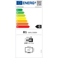 LG 55" OLED55C31LA 4K UHD OLED evo TV (Újracsomagolt)