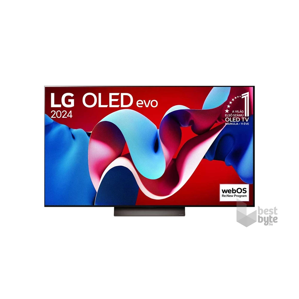 LG 55" OLED55C41LA 4K UHD Smart OLED evo TV (Újracsomagolt)