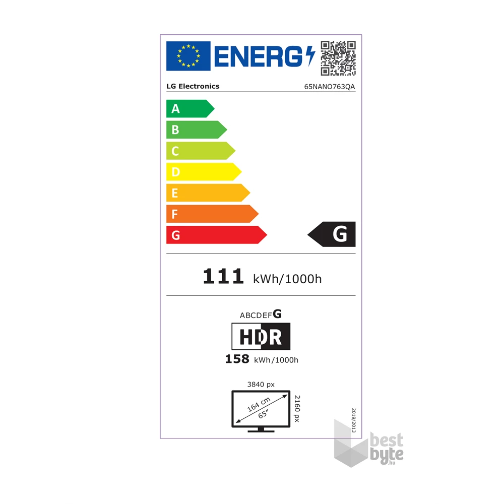 LG 65" 65NANO763QA 4K UHD Smart NanoCell LED TV