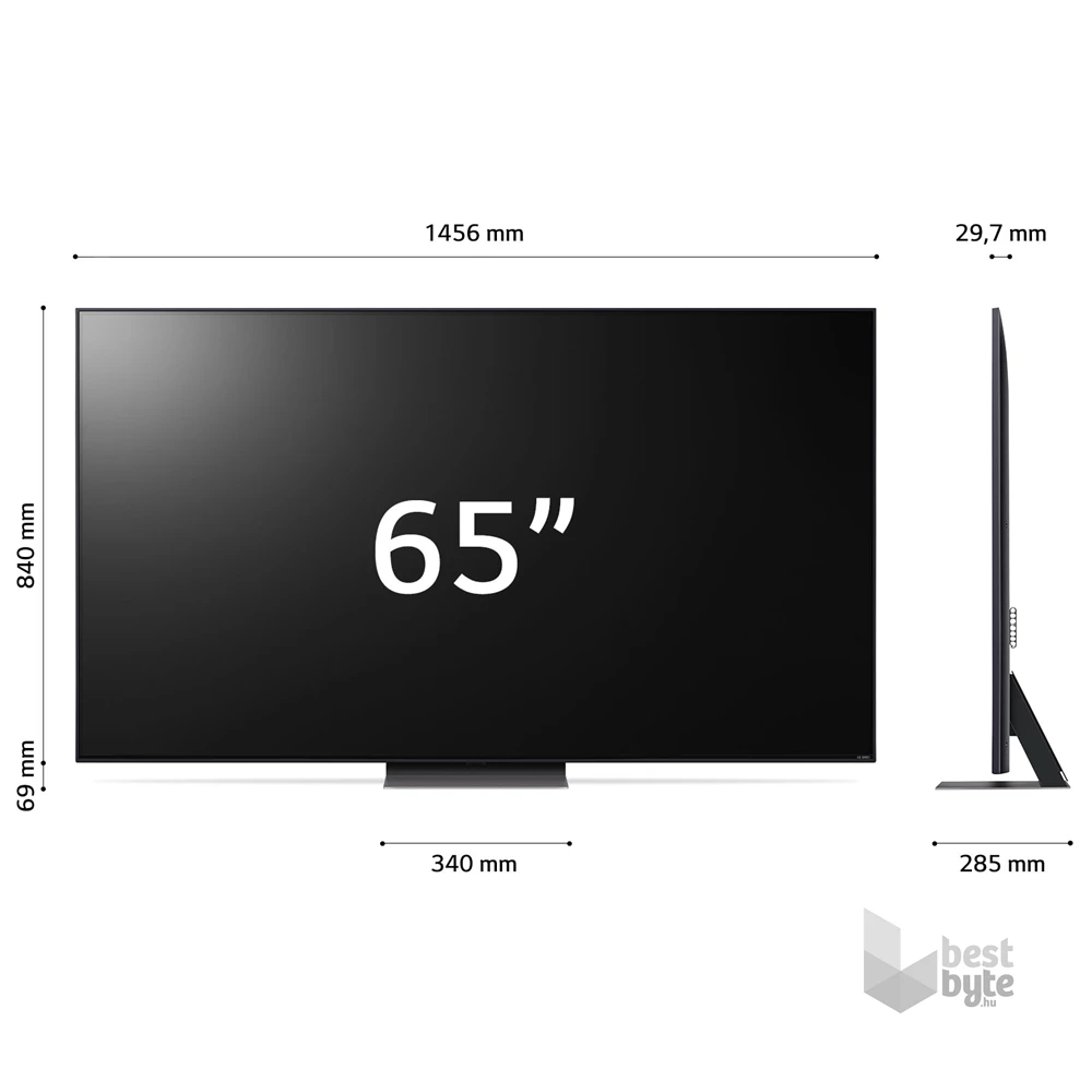 LG 65" 65QNED813RE 4K UHD QNED TV