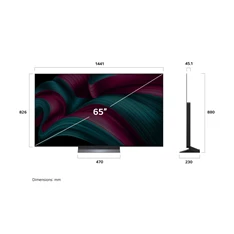 LG 65" OLED65C51LA 4K UHD AI Smart Gamer OLED evo TV
