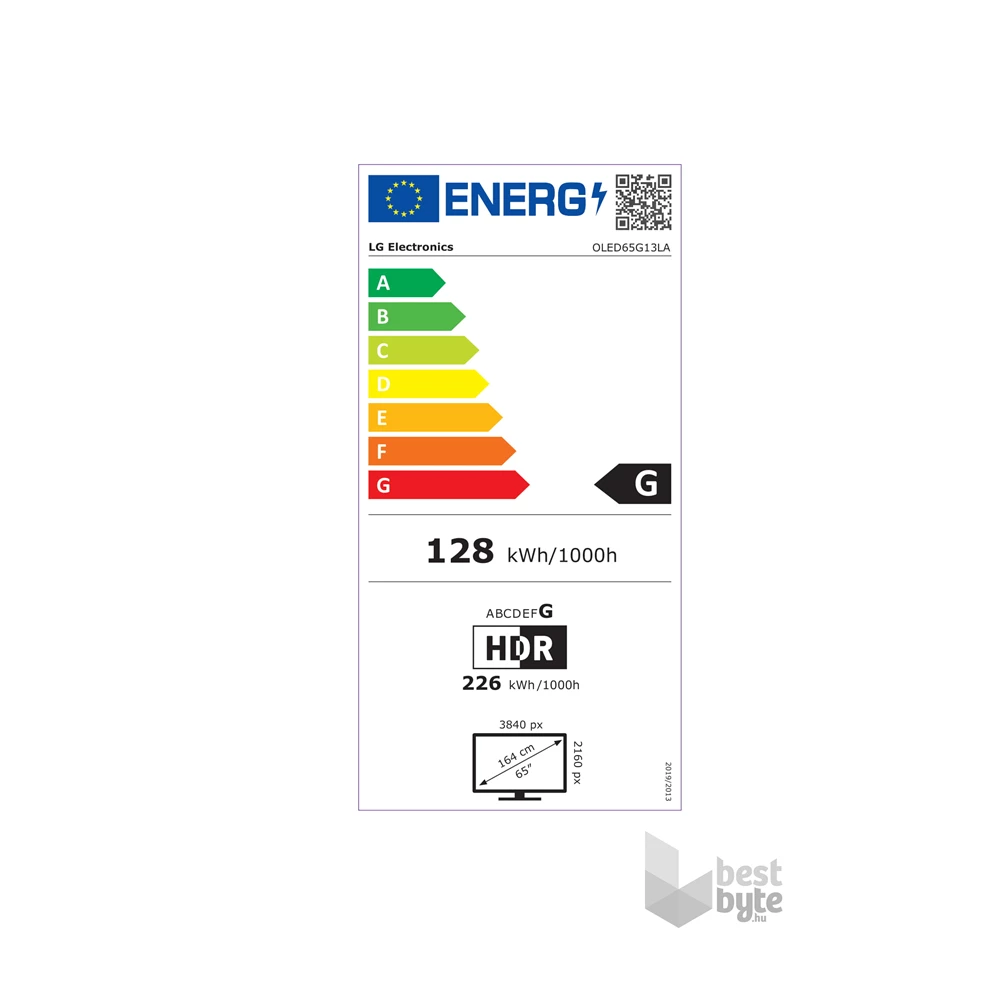 LG 65" OLED65G13LA 4K UHD Smart OLED TV