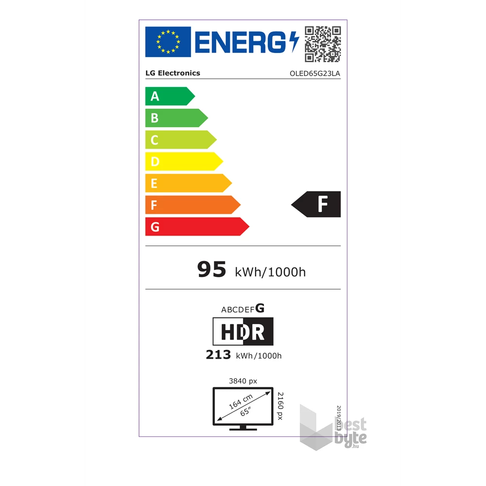 LG 65" OLED65G23LA 4K UHD Smart OLED TV