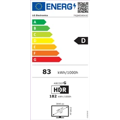 LG 75" 75QNED85A3C 4K UHD AI Smart QNED evo MiniLED TV
