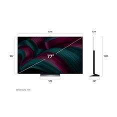 LG 77" OLED77C51LA 4K UHD AI Smart Gamer OLED evo TV