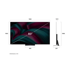 LG 83" OLED83C51LA 4K UHD AI Smart Gamer OLED evo TV