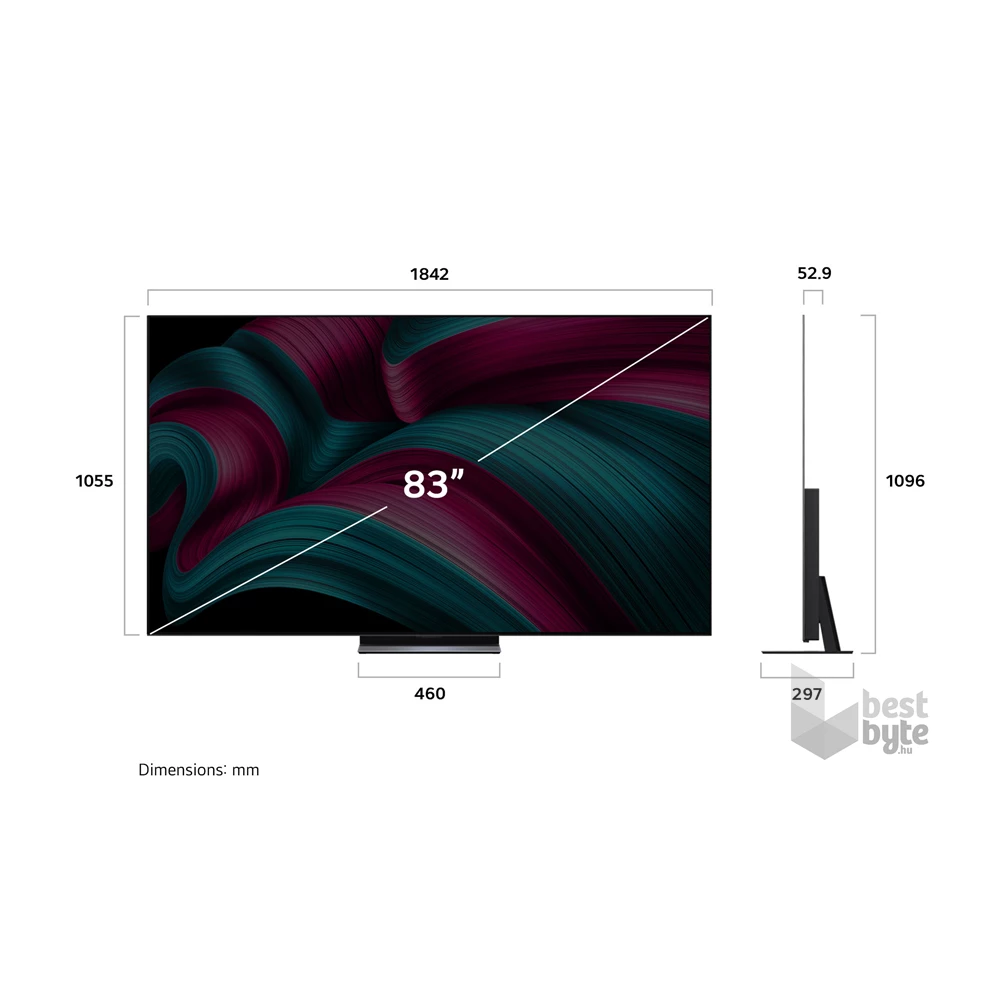 LG 83" OLED83C51LA 4K UHD AI Smart Gamer OLED evo TV