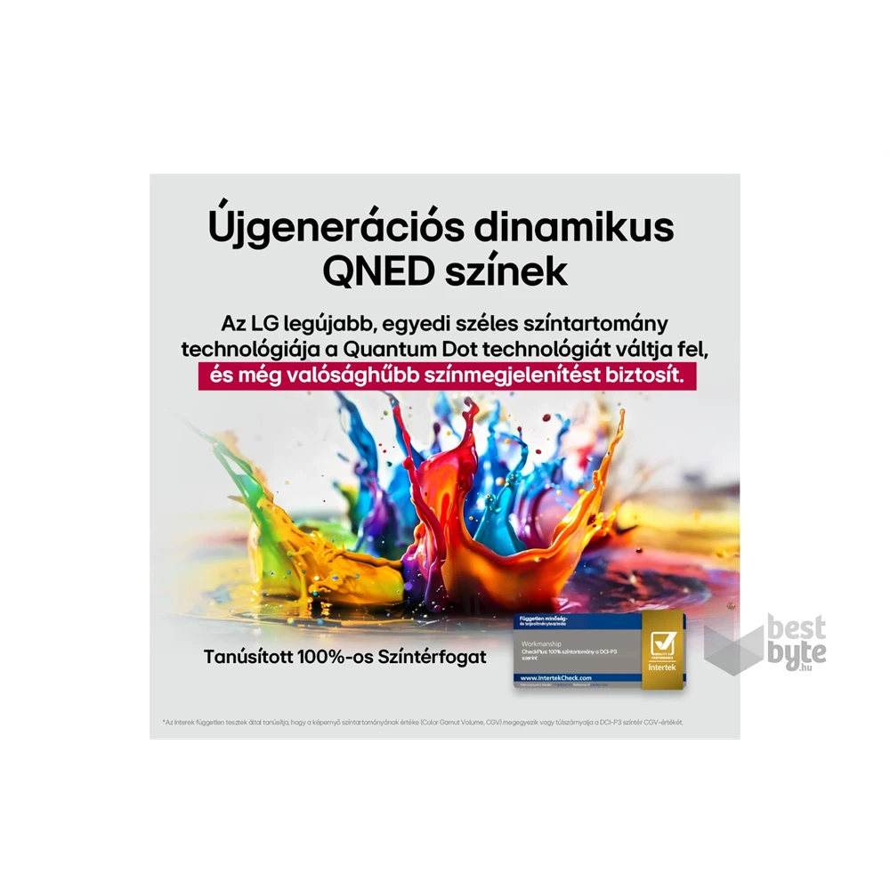 LG 86" 86QNED82A3B 4K UHD AI Smart QNED TV (Újszerű)
