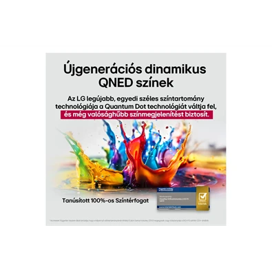 LG 86" 86QNED82A3B 4K UHD AI Smart QNED TV (Újszerű)