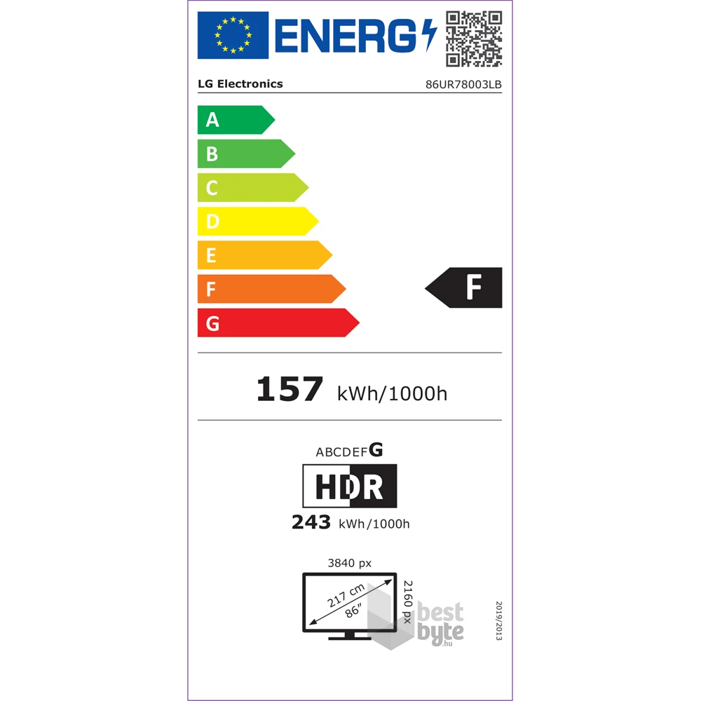 LG 86" 86UR78003LB 4K UHD Smart LED TV