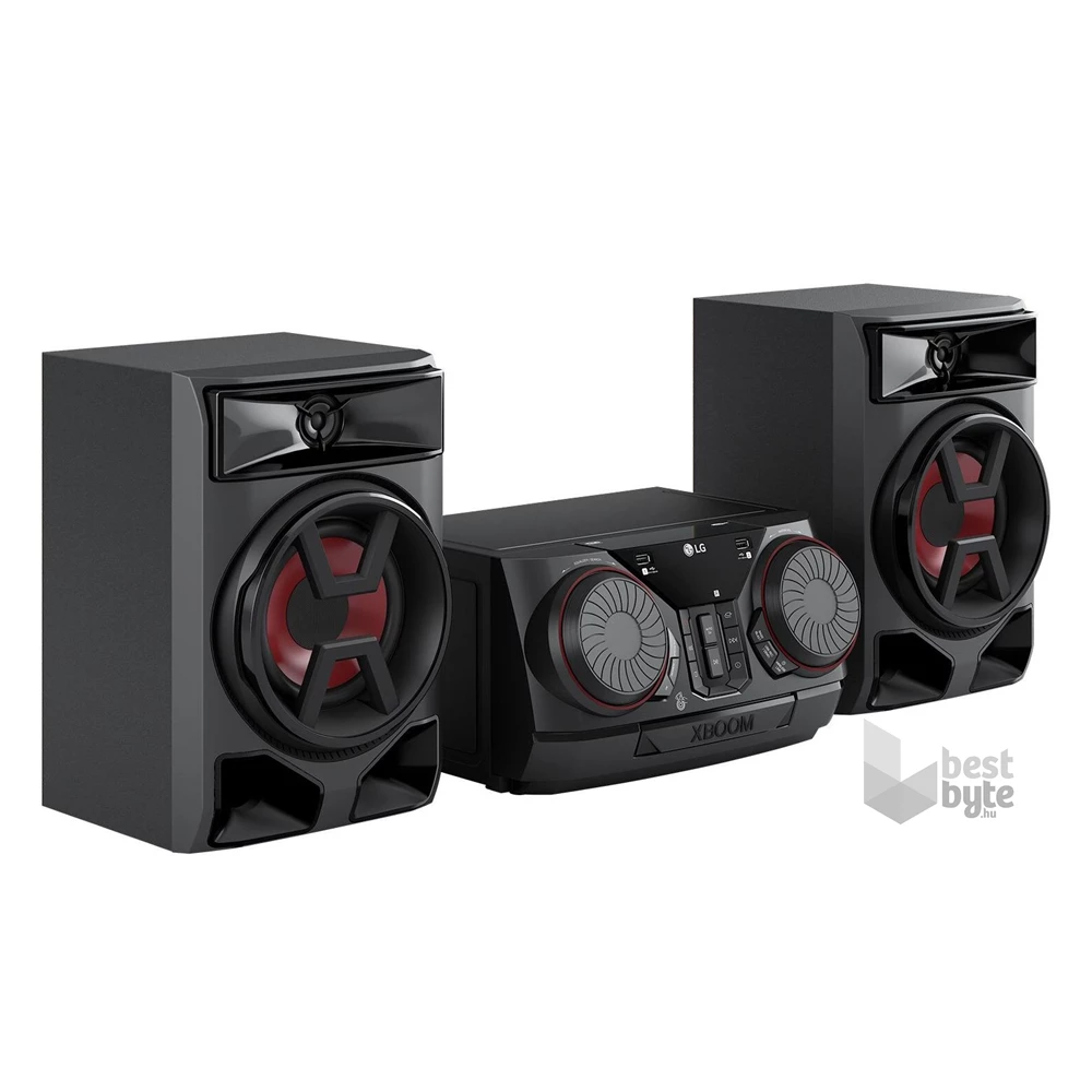 LG CK43N XBOOM Hi-Fi rendszer DJ funkciókkal