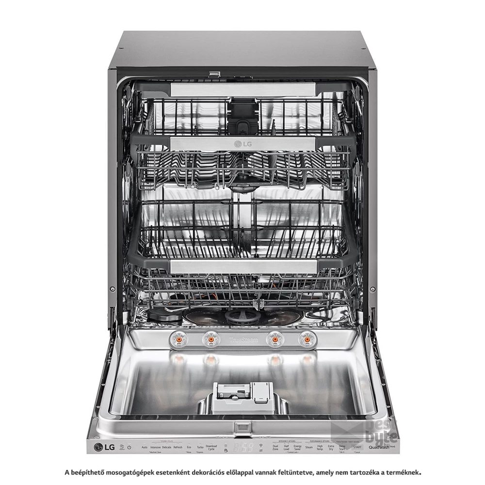 LG DB425TXS programok száma: 10, beépíthető, 14 terítékes mosogatógép 