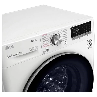 LG F2DV5S7S1E keskeny 7 kg elöltöltős mosó-szárítógép