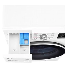 LG F2DV5S7S1E keskeny 7 kg elöltöltős mosó-szárítógép
