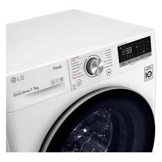 LG F2DV5S7S1E keskeny 7 kg elöltöltős mosó-szárítógép