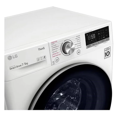LG F2DV5S7S1E keskeny 7 kg elöltöltős mosó-szárítógép