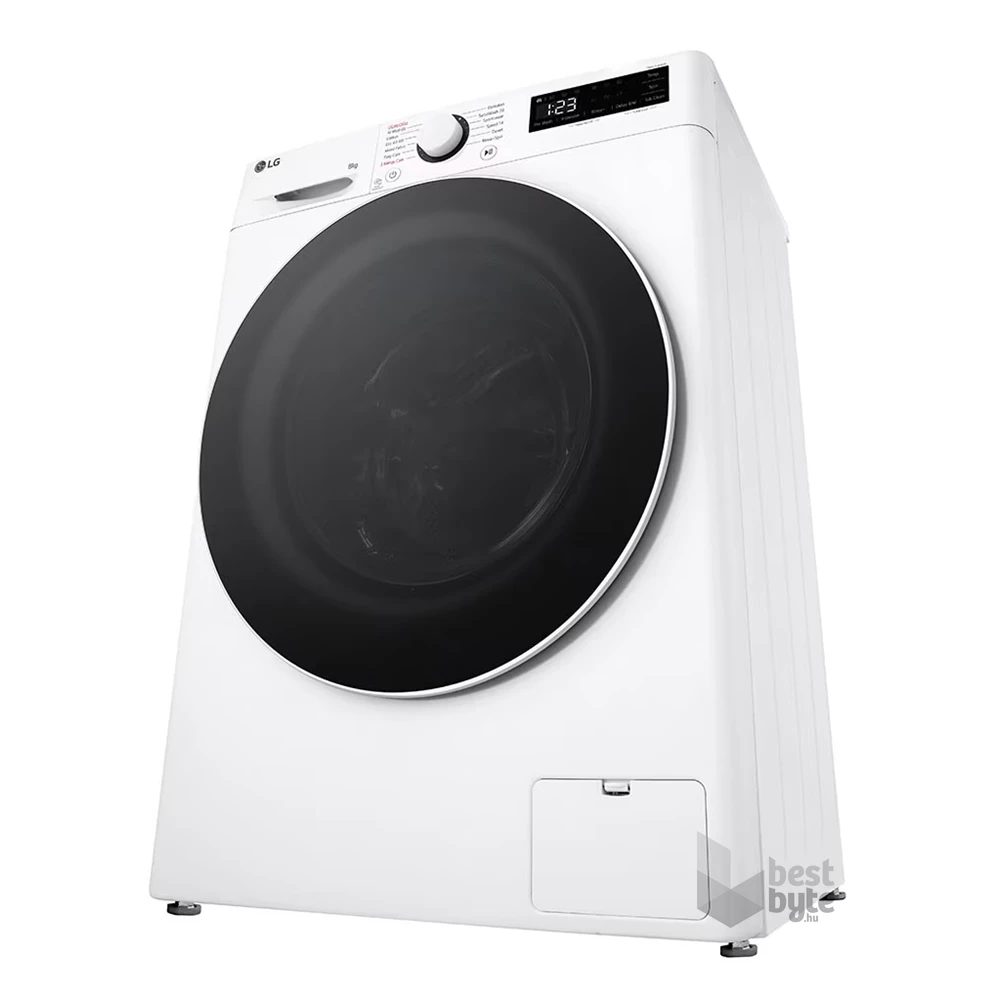 LG F2WR508S0W fehér, elöltöltős, keskeny, max.1200ford., 8 kg, mosógép
