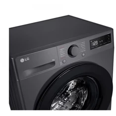 LG F2WR508SBM keskeny 8 kg sötét inox elöltöltős mosógép