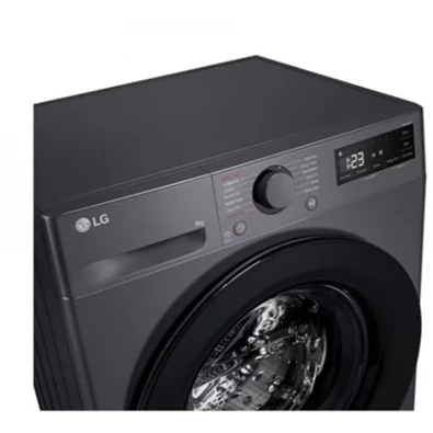 LG F2WR508SBM keskeny 8 kg sötét inox elöltöltős mosógép