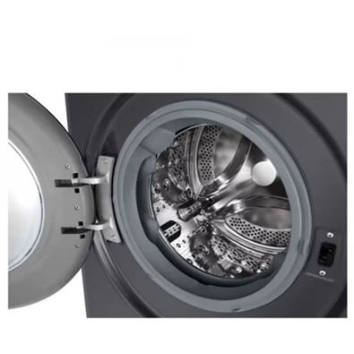 LG F2WR508SBM keskeny 8 kg sötét inox elöltöltős mosógép