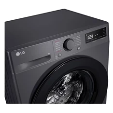 LG F2WR508SBM keskeny 8 kg sötét inox elöltöltős mosógép