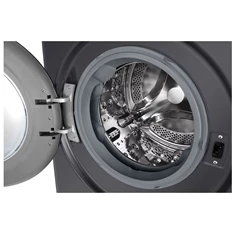 LG F2WR508SBM keskeny 8 kg sötét inox elöltöltős mosógép