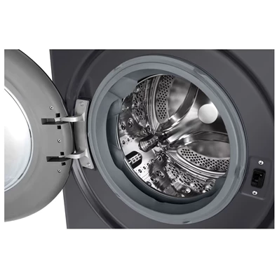 LG F2WR508SBM keskeny 8 kg sötét inox elöltöltős mosógép