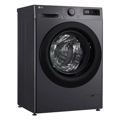 LG F2WR508SBM keskeny 8 kg sötét inox elöltöltős mosógép