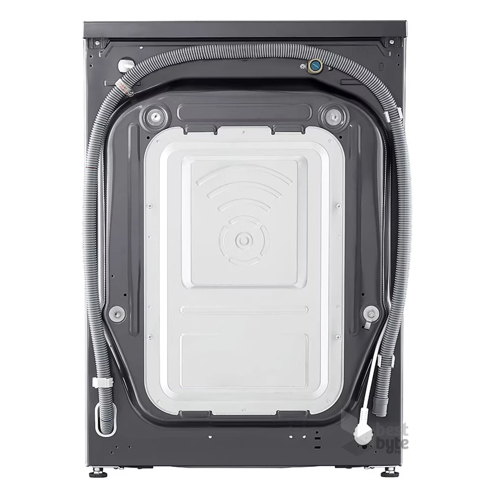 LG F2WR508SBM inox, elöltöltős, keskeny, max.1200ford., 8 kg, mosógép