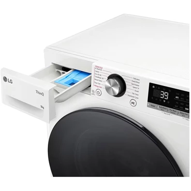 LG F2WR709S2W 9 kg elöltöltős mosógép