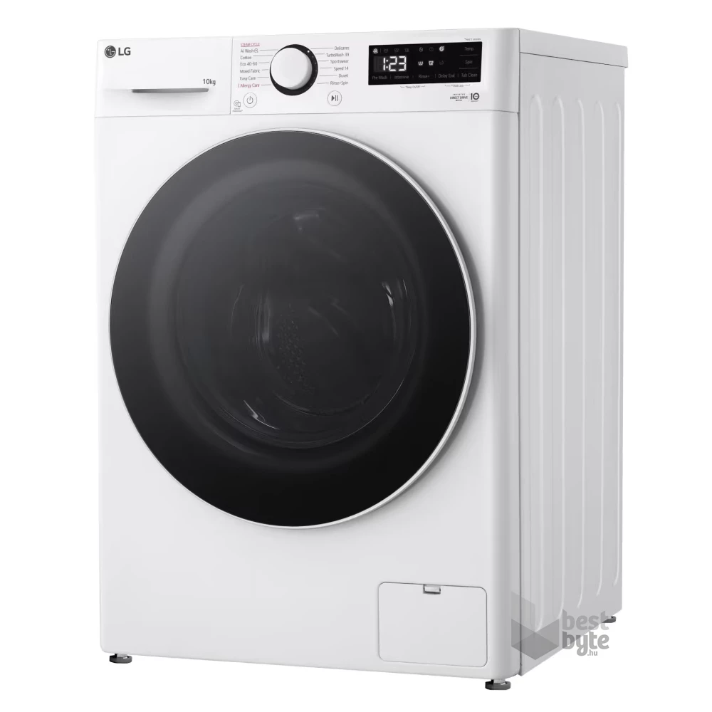LG F4WR510S0W fehér, elöltöltős, max.1400ford., 10 kg, mosógép