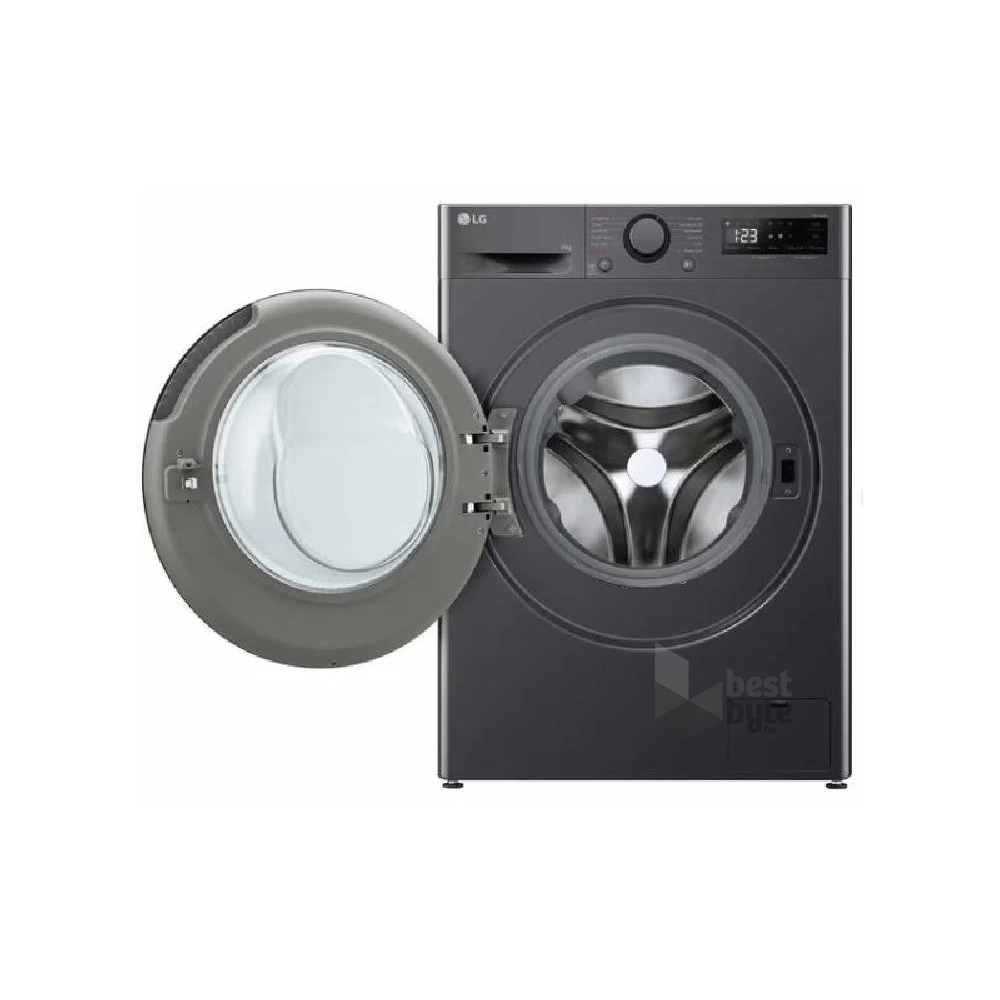 LG F4WR511S2M inox, elöltöltős, max.1400ford., 11 kg, mosógép