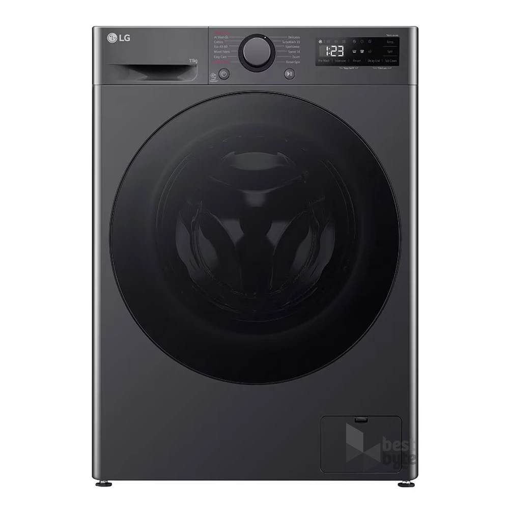 LG F4WR511S2M inox, elöltöltős, max.1400ford., 11 kg, mosógép