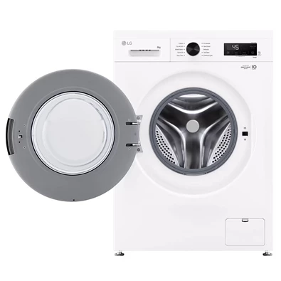 LG F4X1008NWK fehér, elöltöltős, max.1350ford., 8 kg, mosógép