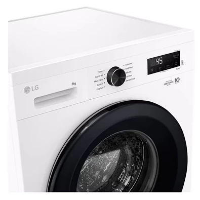 LG F4X1008NWK fehér, elöltöltős, max.1350ford., 8 kg, mosógép