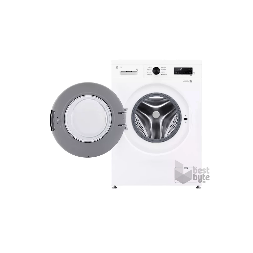 LG F4X1009NWK fehér, elöltöltős, max.1350ford., 9 kg, mosógép