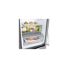 LG GBB62PZJMN inox alulfagyasztós hűtőszekrény